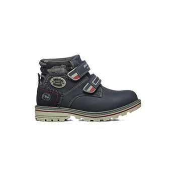 Scarponcini blu navy con colletto imbottito Rapsody, Scarpe Bambini, SKU k276000020, Immagine 0