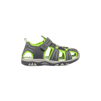 Sandali grigi e lime da bambino Space Boy, Scarpe Bambini, SKU k284000255, Immagine 0