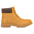 Scarponcini giallo ocra da uomo con collare imbottito Lumberjack River, Scarponcini e anfibi Uomo, SKU m131000880, Immagine 0