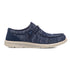 Slip-on blu in tessuto da uomo Jog, Uomo, SKU m143000078, Immagine 0