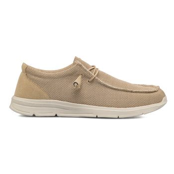 Slip-on beige in tessuto da uomo Jog, Mocassini Uomo, SKU m143000079, Immagine 0