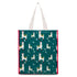 Shopper natalizia verde media in TNT, Idee Regalo Natale, SKU n982000028, Immagine 0