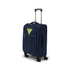 Trolley bagaglio a mano blu in tessuto Romeo Gigli, Valigie, SKU o911000340, Immagine 0