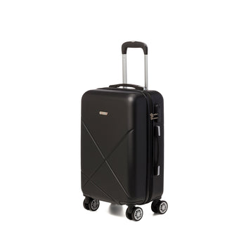 Trolley bagaglio a mano nero in ABS Govago, Valigie, SKU o912000322, Immagine 0