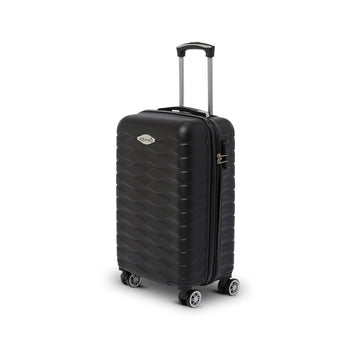 Trolley bagaglio a mano nero in ABS Govago, Valigie, SKU o912000436, Immagine 0