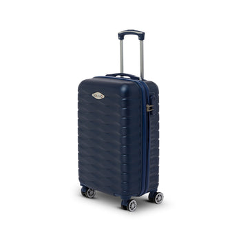 Trolley bagaglio a mano blu in ABS Govago, Valigie, SKU o912000439, Immagine 0