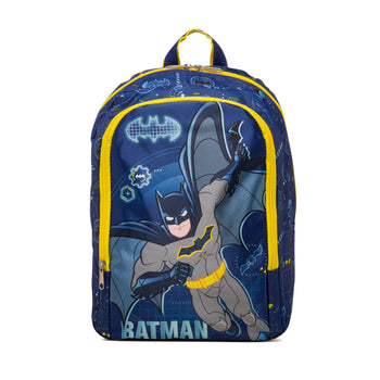 Zaino da scuola medio blu con stampa Batman, Idee Regalo Natale, SKU o942000075, Immagine 0