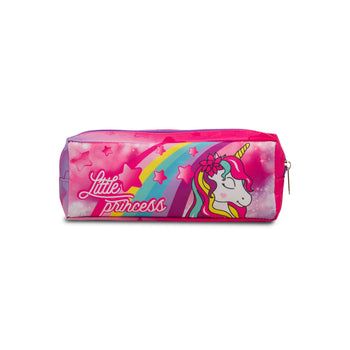 Astuccio portatutto fucsia con unicorno Magic Land