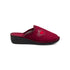 Pantofole rosse da donna con cuore e borchiette Italia Trend, Ciabatte Donna, SKU p411000348, Immagine 0