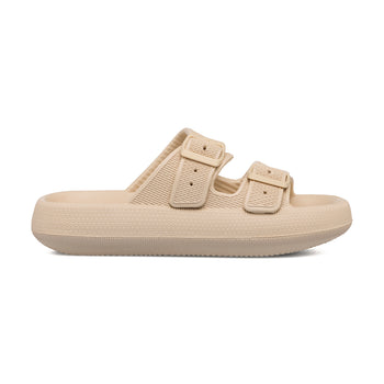 Sandali beige da donna Lora Ferres On The Beach, Ciabatte Donna, SKU p412000786, Immagine 0