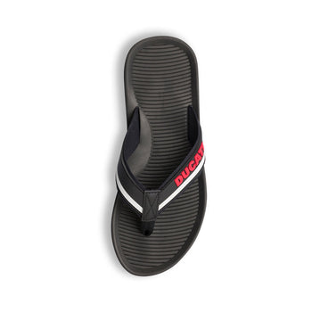 Ciabatte infradito nere da uomo Ducati, Brand, SKU p425000002, Immagine 0