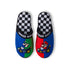 Pantofole blu, rosse e verdi da ragazzo con stampa Super Mario, Ciabatte Bambino, SKU p431000116, Immagine 0