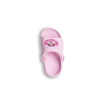 Sabot rosa da bambina con logo Minnie PittaRosso