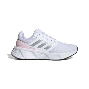 Scarpe da running bianche da donna con strisce argento adidas Galaxy 6 W, Brand, SKU s311000447, Immagine 0