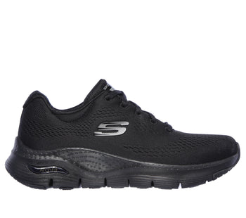 Scarpe da ginnastica nere da donna con soletta Arch-Fit Skechers Big Appeal, Brand, SKU s313500297, Immagine 0