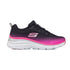 Sneakers nere e fucsia da donna con soletta Memory Foam Skechers Fashion Fit - Bold Boundaries, Brand, SKU s313500408, Immagine 0