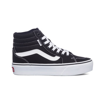 Sneakers alte nere da donna con suola platform Vans WM Filmore Hi, Brand, SKU s314500026, Immagine 0