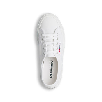 Sneakers da uomo bianche in canvas Superga 2750 Cotu Classic