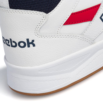 Sneakers bianche da uomo pelle e mesh Reebok Royal Bb4500 Hi2