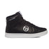 Sneakers alte nere da uomo con patch logo Sergio Tacchini LA Pavin High LTX, Brand, SKU s322500193, Immagine 0