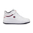 Sneakers alte bianche da uomo con dettagli rossi e blu Champion Rebound Vintage, Brand, SKU s322500301, Immagine 0