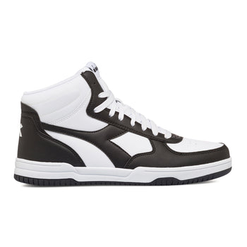 Sneakers alte bianche e nere da uomo Diadora Raptor Mid, Brand, SKU s322500311, Immagine 0