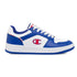 Sneakers bianche e blu da uomo con logo laterale Champion Rebound 2.0 Low, Brand, SKU s322500346, Immagine 0