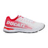 Sneakers bianche da uomo con dettagli rossi Ducati Balderico 3, Brand, SKU s323500596, Immagine 0