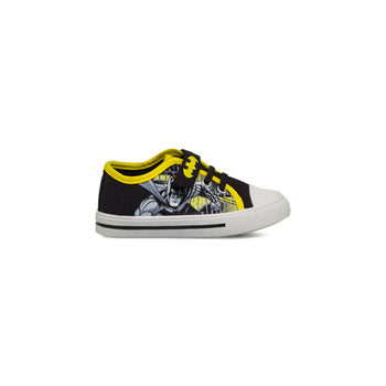 Sneakers primi passi nere da bambino con stampa Batman, Scarpe Primi passi, SKU s331500051, Immagine 0