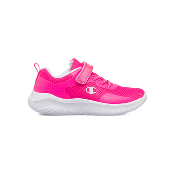 Scarpe sportive fucsia da bambina con glitter Champion Softy Evolve G Ps, Brand, SKU s341000259, Immagine 0