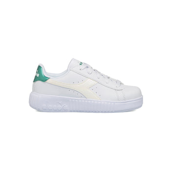 Sneakers bianche da bambina con dettaglio turchese Diadora Game Step PS, Brand, SKU s342000194, Immagine 0