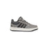 Sneakers grigie da bambino con strisce laterali nere adidas Hoops 3.0 K, Brand, SKU s342500173, Immagine 0