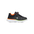Sneakers nere e arancioni in tessuto con lacci elastici Champion Softy 3 Knit B Ps, Brand, SKU s343500022, Immagine 0