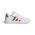 Sneakers bianche da bambina con strisce oro adidas Grand Court 2.0 El K, Brand, SKU s344000162, Immagine 0