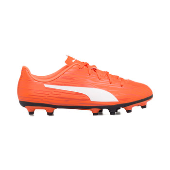 Scarpe da calcio per terreni duri arancioni da bambino Puma Rapido III FG/AG Jr, Brand, SKU s346000058, Immagine 0