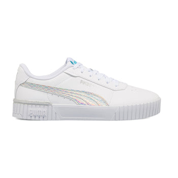 Sneakers Jr Puma Mermaid con Carina da 2.0 laminato dettaglio bianche ragazza