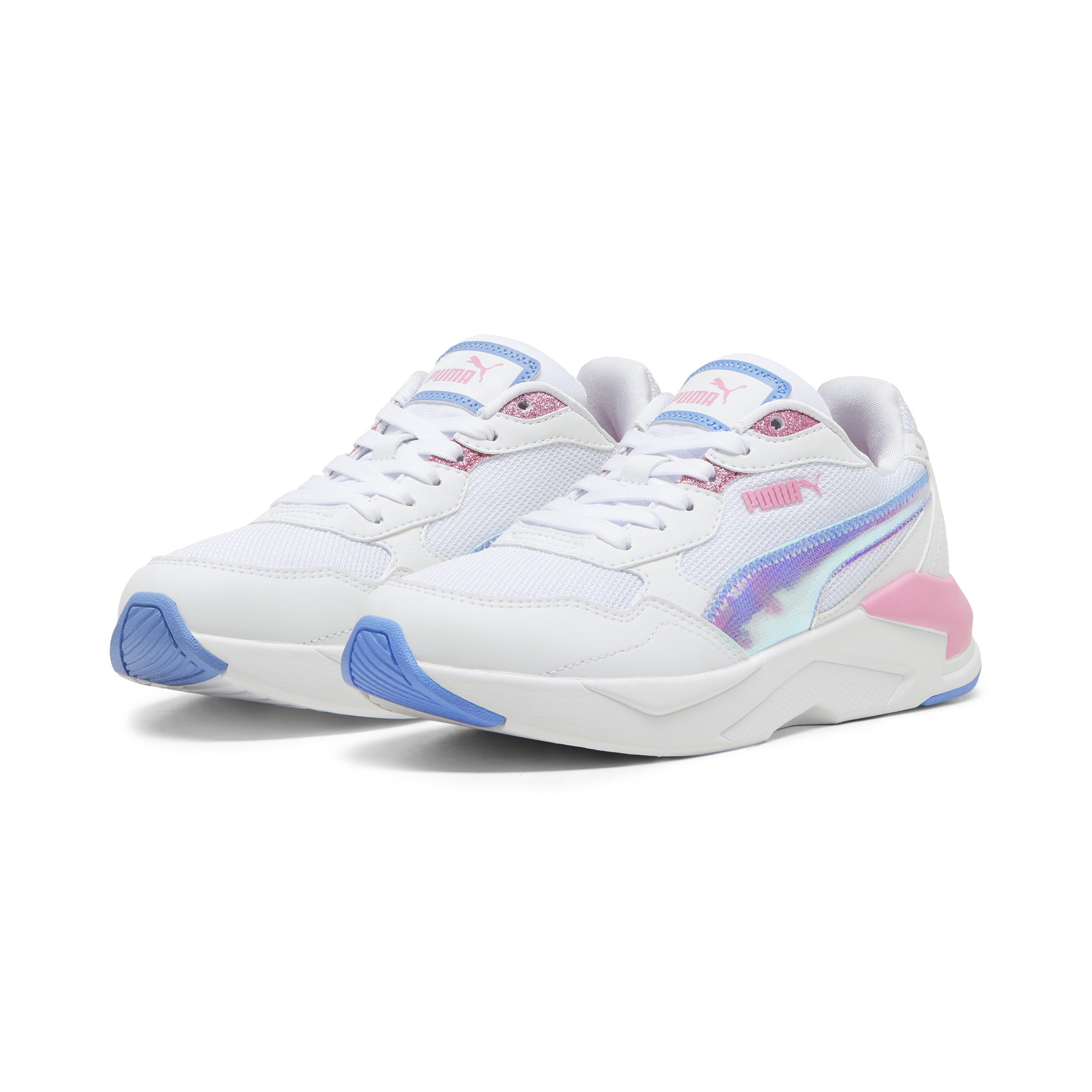 Sneakers bianche da ragazza con dettagli iridescenti Puma X-Ray Speed Lite Deep Dive Jr, Brand, SKU s353500129, Immagine 0