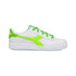 Sneakers bianche da ragazzo con logo lime Diadora Game P Virtual GS, Brand, SKU s354000204, Immagine 0