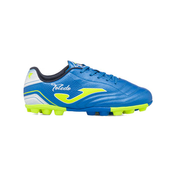 Scarpe da calcio blu e gialle da ragazzo Joma Toledo Jr, Sport, SKU s356000098, Immagine 0