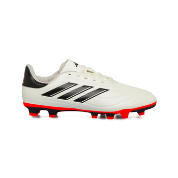 Scarpe da calcio per terreni duri avorio da ragazzo con logo laterale adidas Copa Pure 2 Club FxG J, Brand, SKU s356000107, Immagine 0