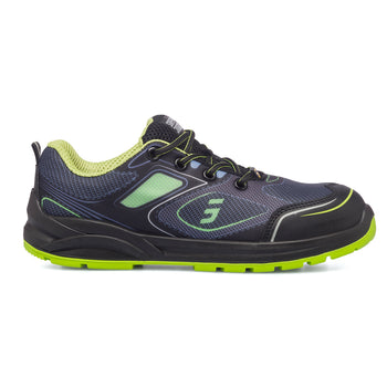 Scarpe antinfortunistiche S1P nere e lime da uomo Safety Jogger Cador, Articoli NON in sconto, SKU s362000037, Immagine 0