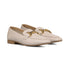 Mocassini beige da donna con morsetto Lora Ferres, Mocassini Donna, SKU w012000385, Immagine 0