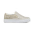 Slip-on beige con inserti elastici e applicazione di strass Lora Ferres, Donna, SKU w013000002, Immagine 0