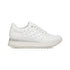 Sneakers bianche in similpelle trapuntata effetto vernice Swish Jeans, Donna, SKU w014000343, Immagine 0