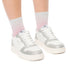 Sneakers bianche e argento da donna con glitter Swish Jeans, Donna, SKU w014001022, Immagine 0