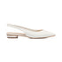 Ballerine slingback bianche effetto vernice Lora Ferres, Donna, SKU w015000013, Immagine 0