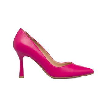 Décolleté fucsia con tacco a stiletto 9 cm Lora Ferres, Donna, SKU w021000765, Immagine 0