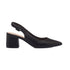 Décolleté slingback nere con tacco a blocco 6 cm Lora Ferres, Donna, SKU w023000085, Immagine 0