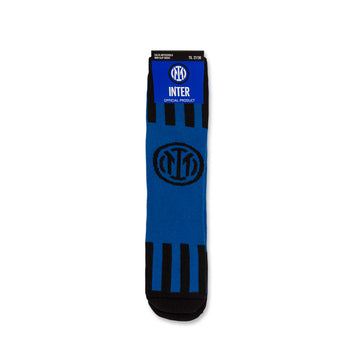 Calzini antiscivolo nerazzurri da bambino con logo Inter, Idee Regalo Natale, SKU z624000026, Immagine 0