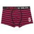 Boxer rossoneri da uomo con logo Milan, Idee Regalo Natale, SKU z644000003, Immagine 0